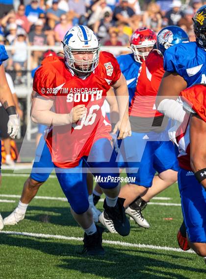 Thumbnail 1 in Murat Shrine North South Football Classic photogallery.
