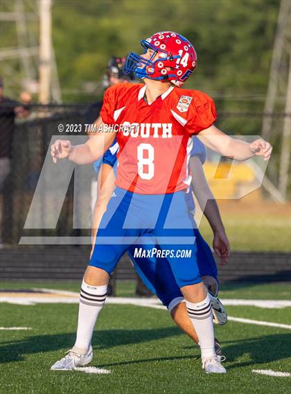 Thumbnail 1 in Murat Shrine North South Football Classic photogallery.