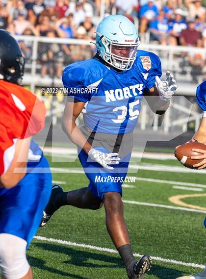 Thumbnail 1 in Murat Shrine North South Football Classic photogallery.