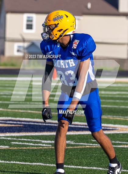 Thumbnail 1 in Murat Shrine North South Football Classic photogallery.