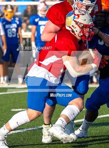 Thumbnail 1 in Murat Shrine North South Football Classic photogallery.