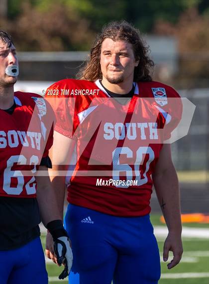 Thumbnail 1 in Murat Shrine North South Football Classic photogallery.