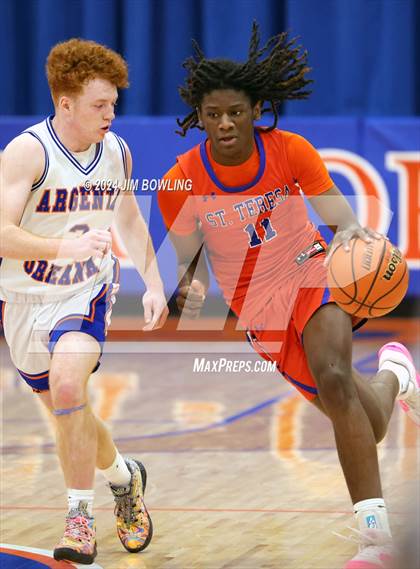 Thumbnail 3 in St. Teresa vs Argenta-Oreana (IHSA 1A Regional Final) photogallery.