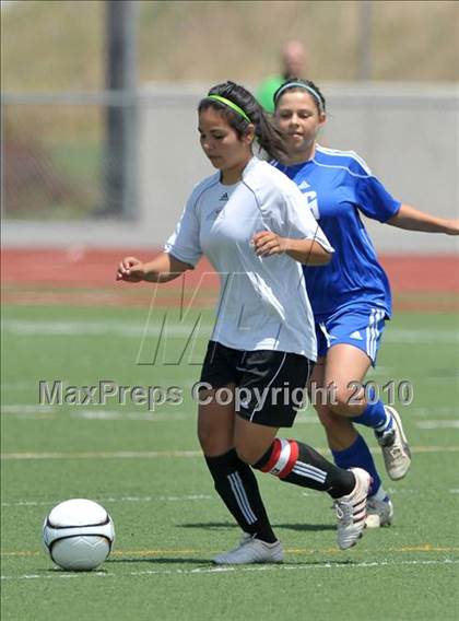 Thumbnail 1 in Faith Christian vs. Bradshaw Christian (CIF SJS D7 Final) photogallery.