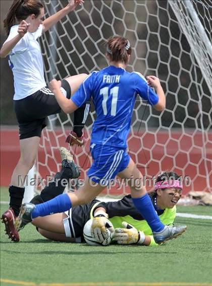 Thumbnail 1 in Faith Christian vs. Bradshaw Christian (CIF SJS D7 Final) photogallery.