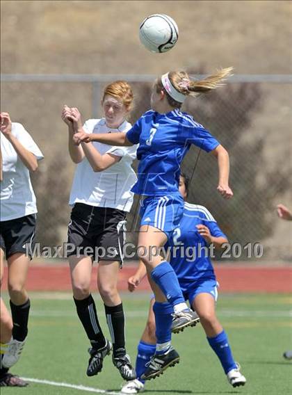 Thumbnail 1 in Faith Christian vs. Bradshaw Christian (CIF SJS D7 Final) photogallery.