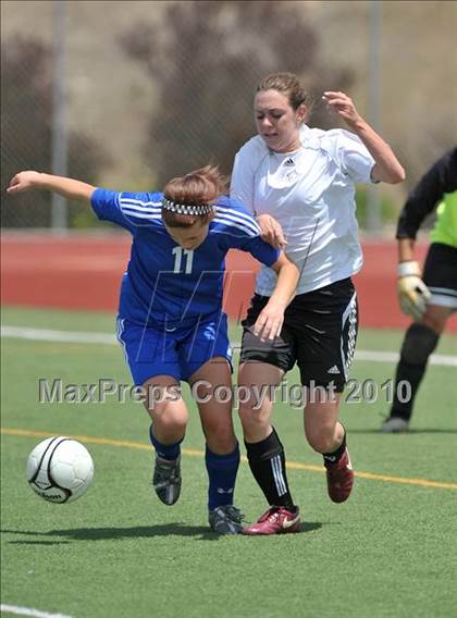 Thumbnail 1 in Faith Christian vs. Bradshaw Christian (CIF SJS D7 Final) photogallery.