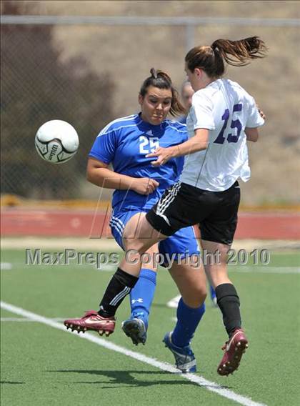 Thumbnail 3 in Faith Christian vs. Bradshaw Christian (CIF SJS D7 Final) photogallery.