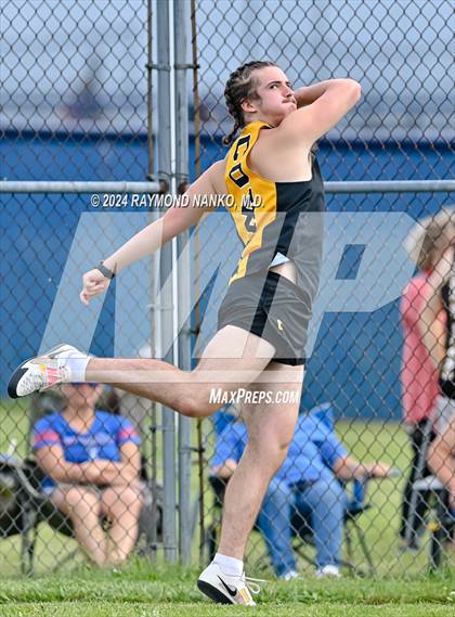 Thumbnail 2 in IHSAA Delta Sectional (Discus)  photogallery.