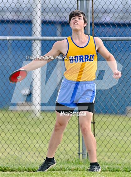 Thumbnail 1 in IHSAA Delta Sectional (Discus)  photogallery.