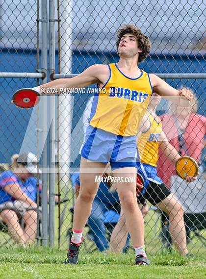 Thumbnail 1 in IHSAA Delta Sectional (Discus)  photogallery.