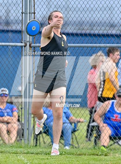 Thumbnail 3 in IHSAA Delta Sectional (Discus)  photogallery.