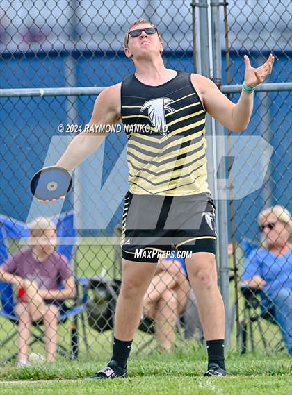 Thumbnail 3 in IHSAA Delta Sectional (Discus)  photogallery.