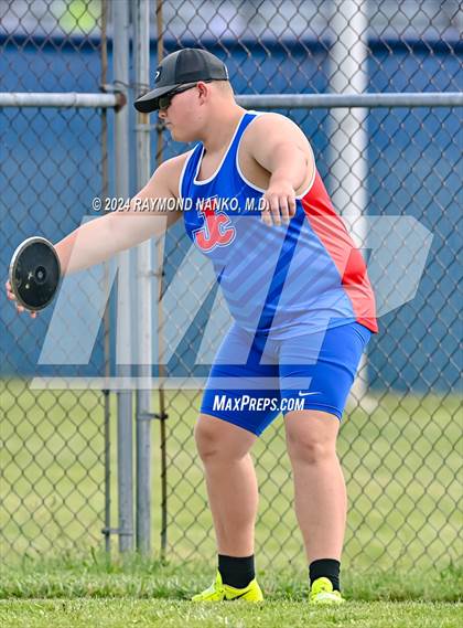 Thumbnail 3 in IHSAA Delta Sectional (Discus)  photogallery.