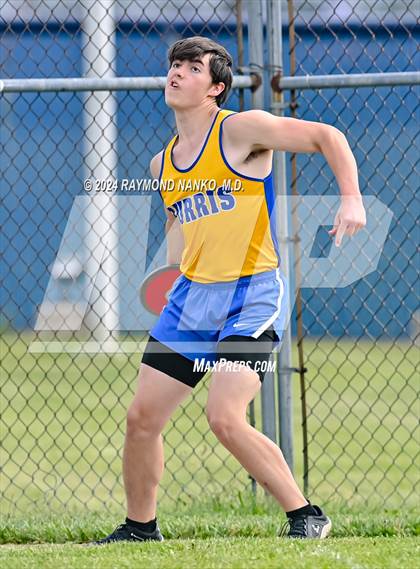 Thumbnail 3 in IHSAA Delta Sectional (Discus)  photogallery.