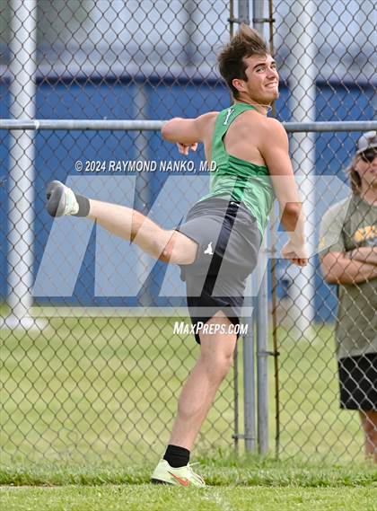 Thumbnail 3 in IHSAA Delta Sectional (Discus)  photogallery.