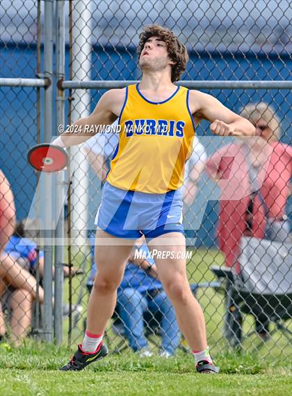 Thumbnail 1 in IHSAA Delta Sectional (Discus)  photogallery.