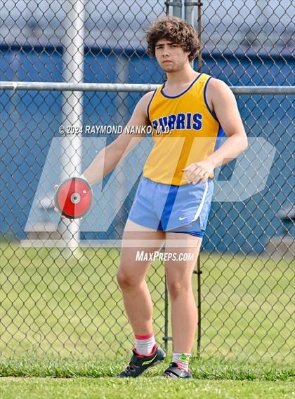 Thumbnail 1 in IHSAA Delta Sectional (Discus)  photogallery.