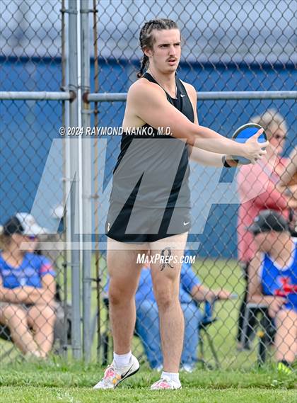 Thumbnail 1 in IHSAA Delta Sectional (Discus)  photogallery.