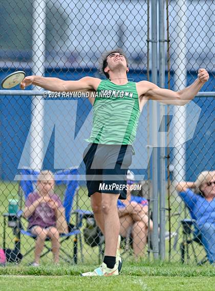 Thumbnail 3 in IHSAA Delta Sectional (Discus)  photogallery.