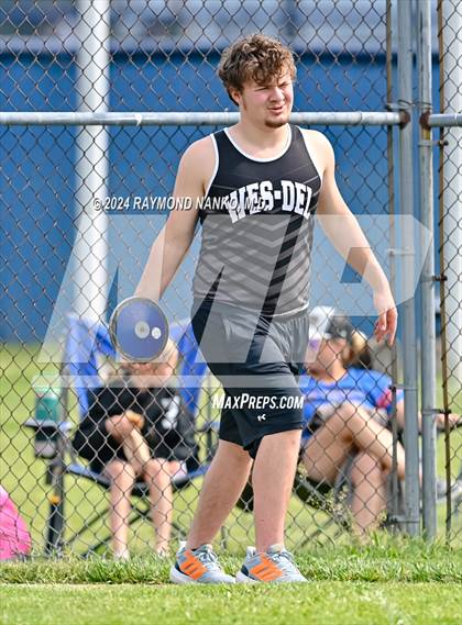 Thumbnail 3 in IHSAA Delta Sectional (Discus)  photogallery.