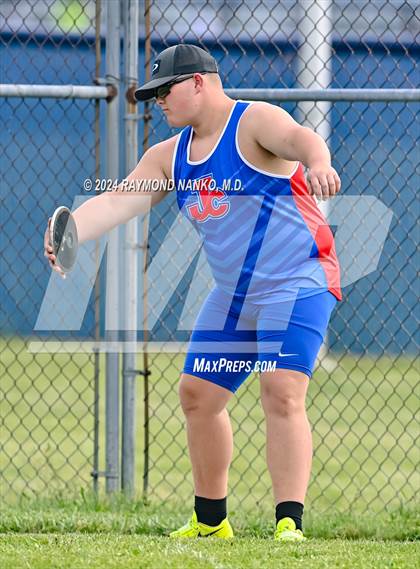 Thumbnail 2 in IHSAA Delta Sectional (Discus)  photogallery.