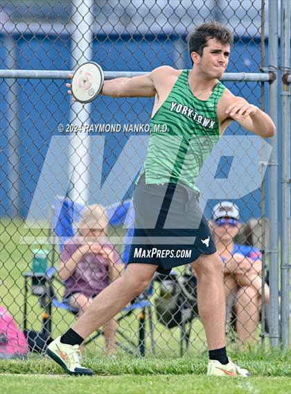 Thumbnail 3 in IHSAA Delta Sectional (Discus)  photogallery.