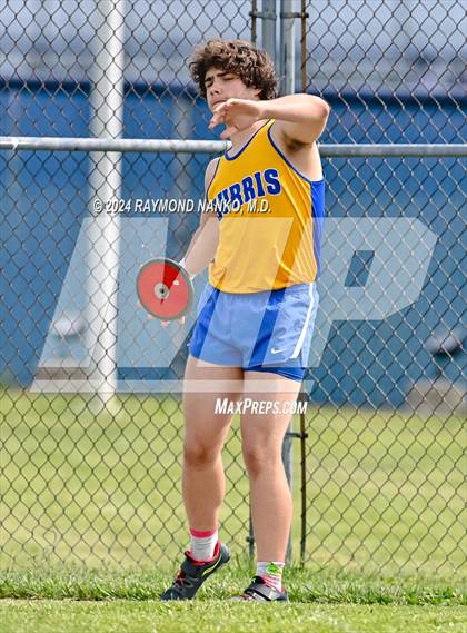 Thumbnail 3 in IHSAA Delta Sectional (Discus)  photogallery.