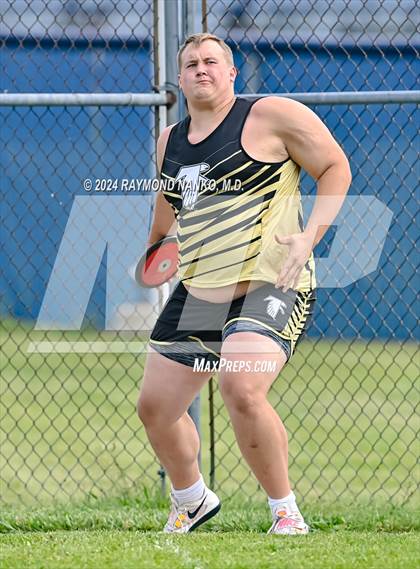 Thumbnail 3 in IHSAA Delta Sectional (Discus)  photogallery.