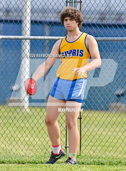Thumbnail 2 in IHSAA Delta Sectional (Discus)  photogallery.