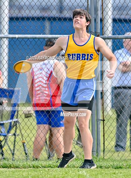 Thumbnail 2 in IHSAA Delta Sectional (Discus)  photogallery.
