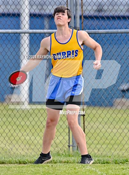 Thumbnail 2 in IHSAA Delta Sectional (Discus)  photogallery.