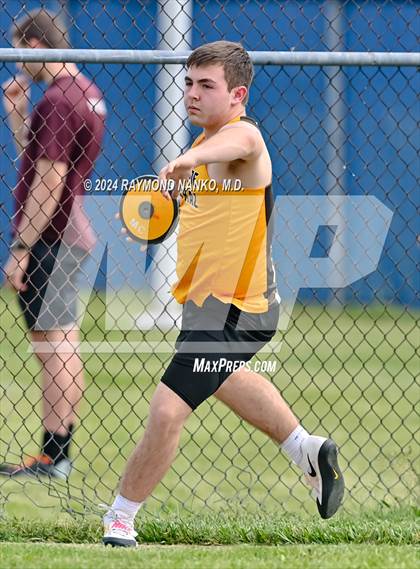Thumbnail 3 in IHSAA Delta Sectional (Discus)  photogallery.