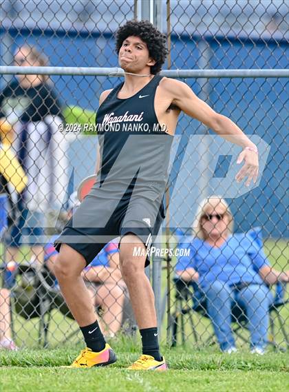 Thumbnail 3 in IHSAA Delta Sectional (Discus)  photogallery.