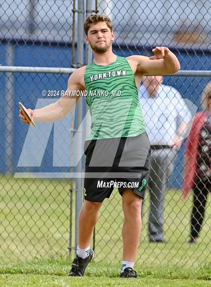 Thumbnail 3 in IHSAA Delta Sectional (Discus)  photogallery.