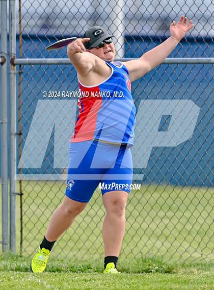 Thumbnail 3 in IHSAA Delta Sectional (Discus)  photogallery.