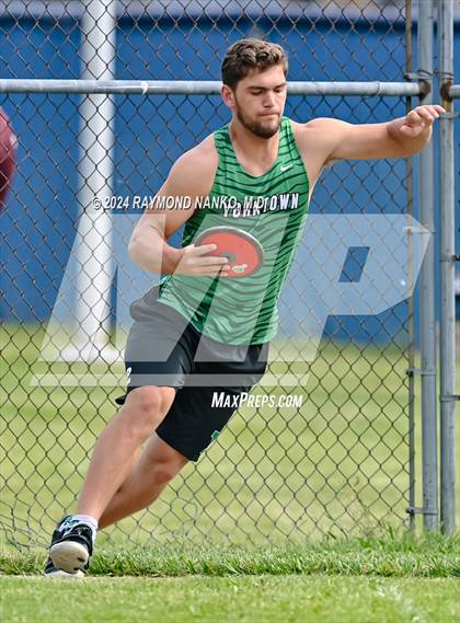 Thumbnail 2 in IHSAA Delta Sectional (Discus)  photogallery.