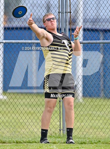 Thumbnail 3 in IHSAA Delta Sectional (Discus)  photogallery.