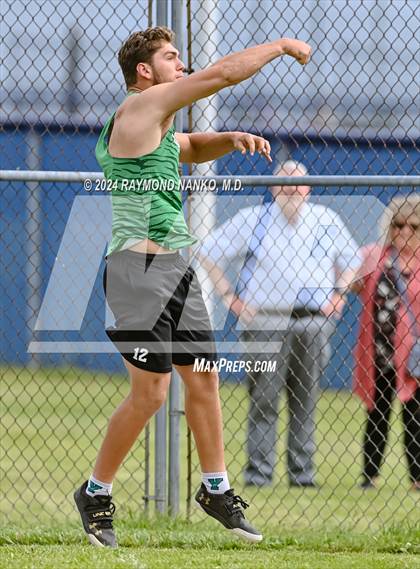 Thumbnail 3 in IHSAA Delta Sectional (Discus)  photogallery.