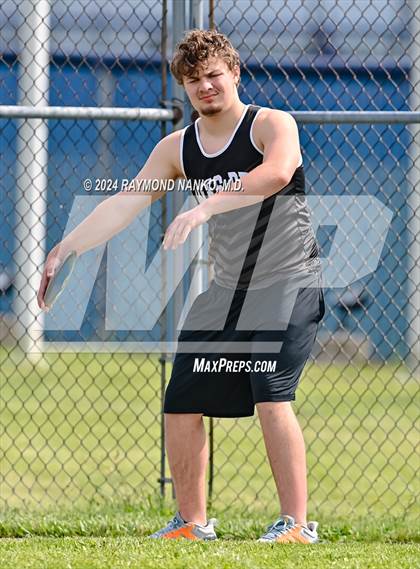Thumbnail 2 in IHSAA Delta Sectional (Discus)  photogallery.