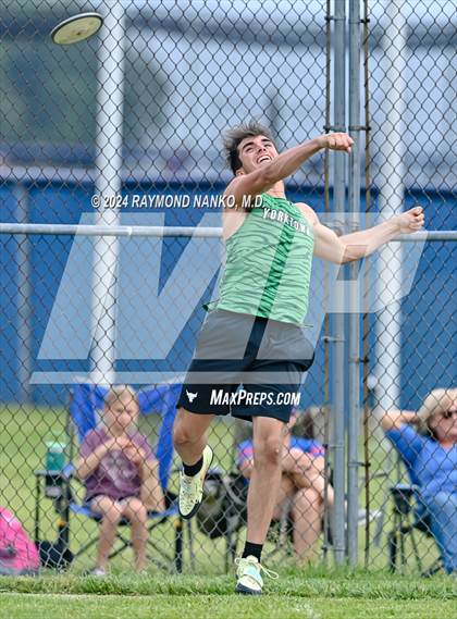 Thumbnail 1 in IHSAA Delta Sectional (Discus)  photogallery.