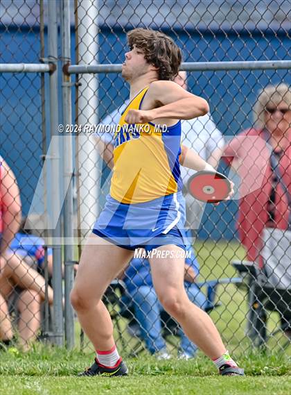 Thumbnail 3 in IHSAA Delta Sectional (Discus)  photogallery.