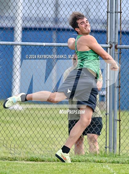 Thumbnail 3 in IHSAA Delta Sectional (Discus)  photogallery.