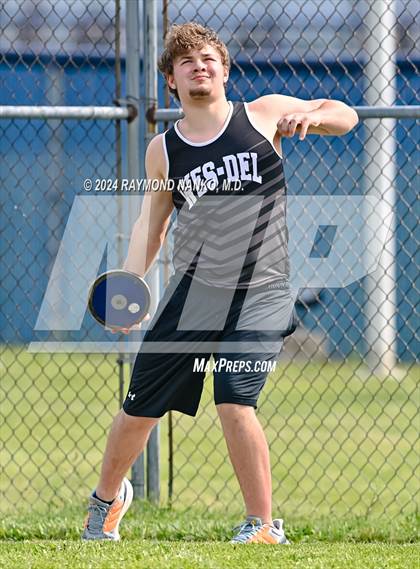 Thumbnail 3 in IHSAA Delta Sectional (Discus)  photogallery.