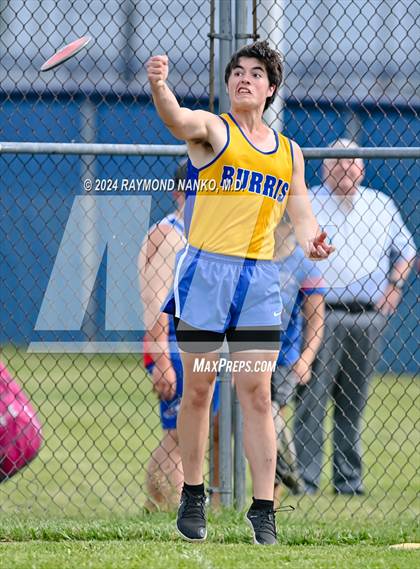 Thumbnail 1 in IHSAA Delta Sectional (Discus)  photogallery.