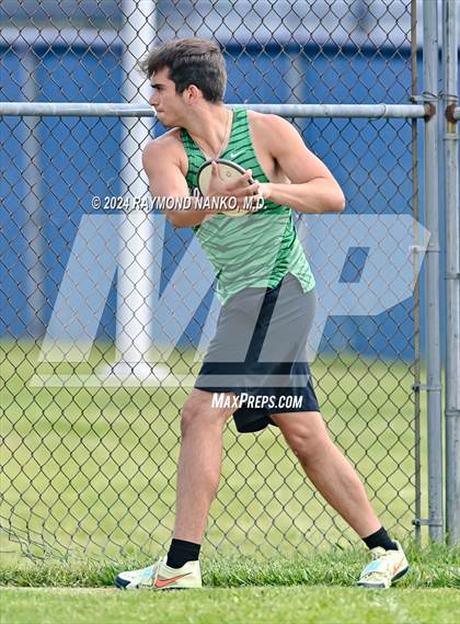 Thumbnail 2 in IHSAA Delta Sectional (Discus)  photogallery.