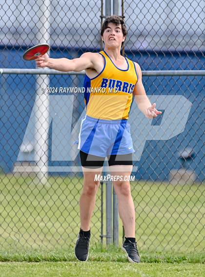 Thumbnail 2 in IHSAA Delta Sectional (Discus)  photogallery.