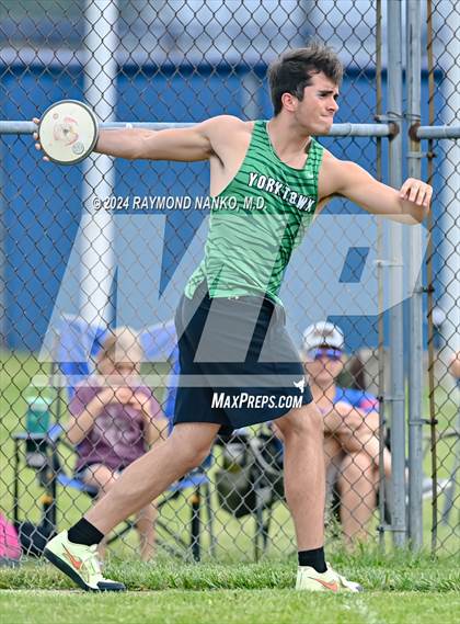 Thumbnail 1 in IHSAA Delta Sectional (Discus)  photogallery.