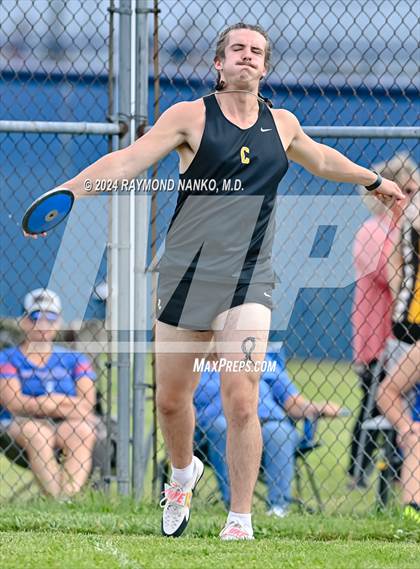 Thumbnail 2 in IHSAA Delta Sectional (Discus)  photogallery.