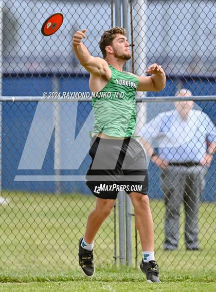 Thumbnail 2 in IHSAA Delta Sectional (Discus)  photogallery.